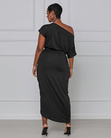 Ruched Front Dress