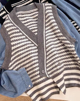 The Becks Stripe Cardigan