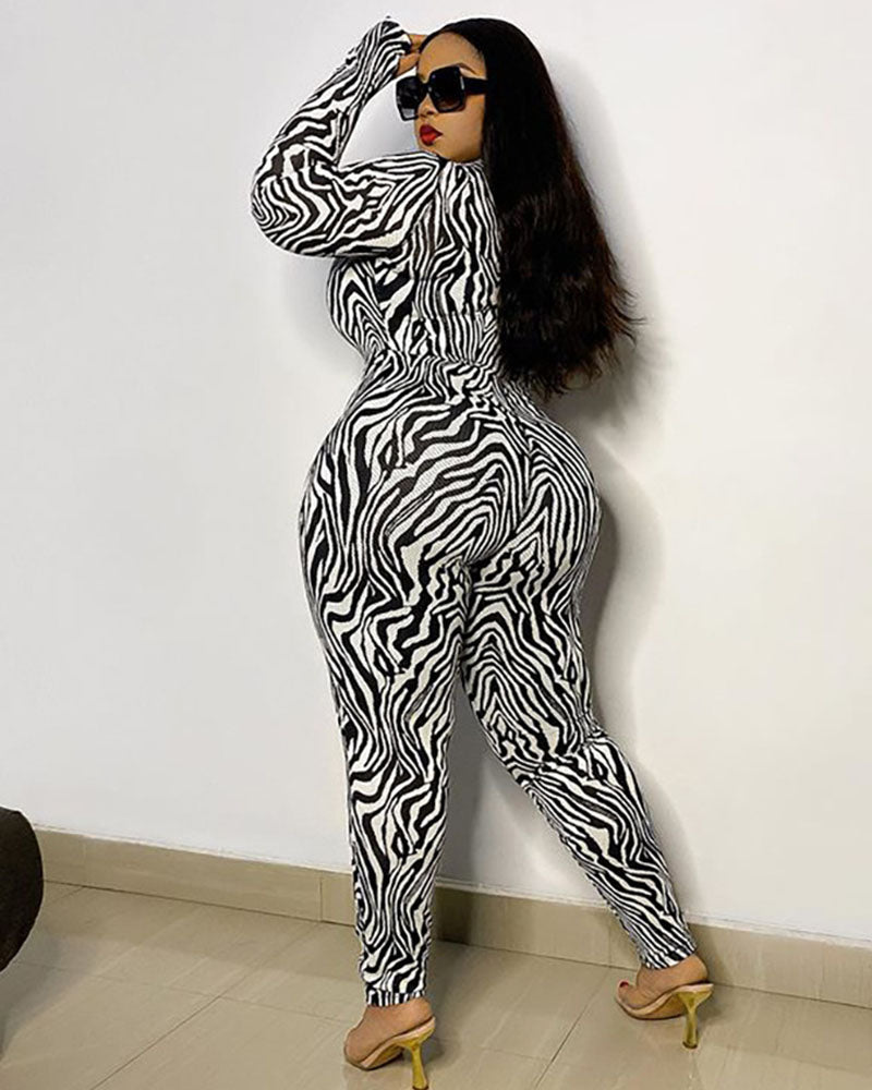 Black and white vision Jumpsuit