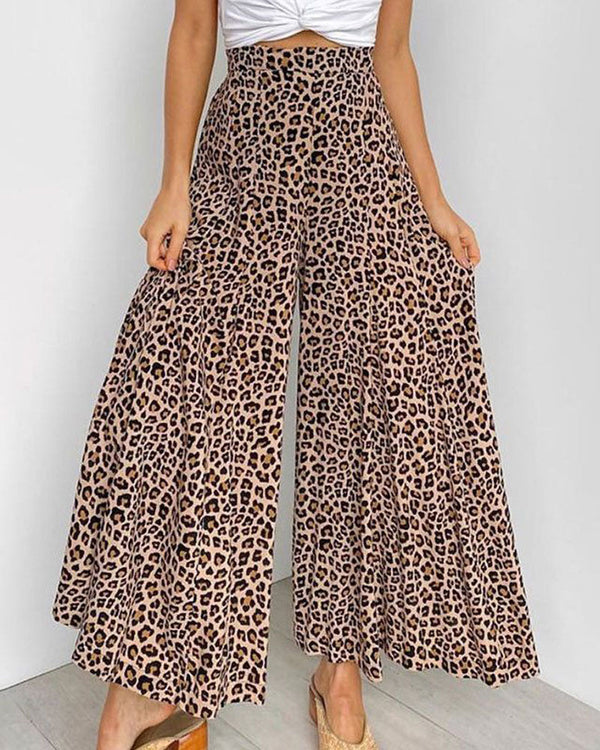 Comfort Leopard Pants