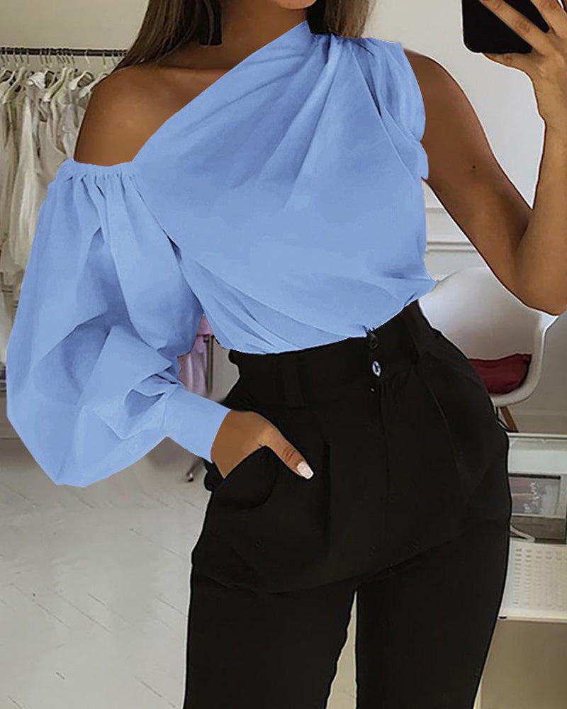 TRACEE ONE SHOULDER TOP