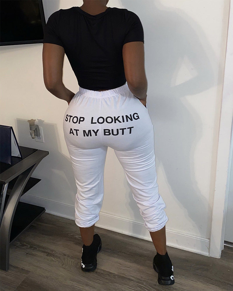 Stop Looking At My Butt